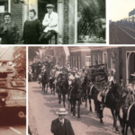 Collage met archiefbeelden van Grijpskerk